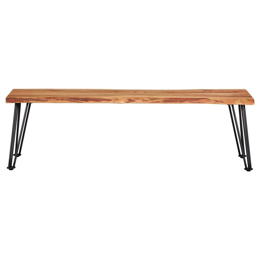 Sherman Wood Dining Bench Natural Acacia - 190913