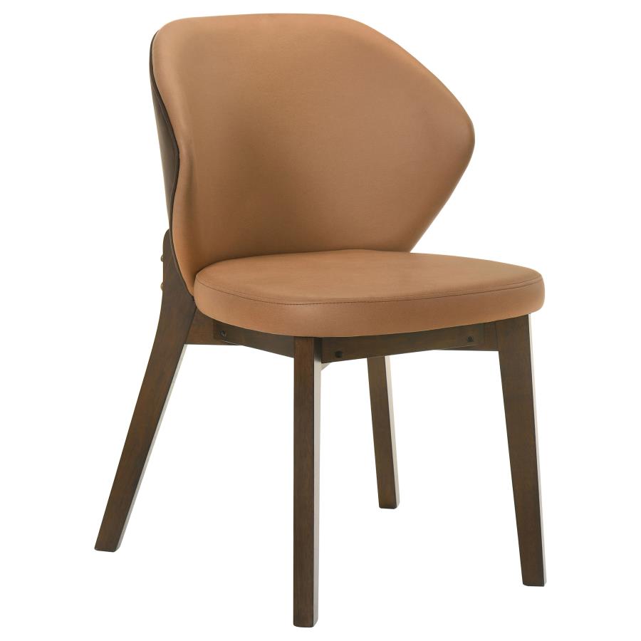 Randolph Dining Side Chair Butterscotch and Brown (Set of 2) - 192522