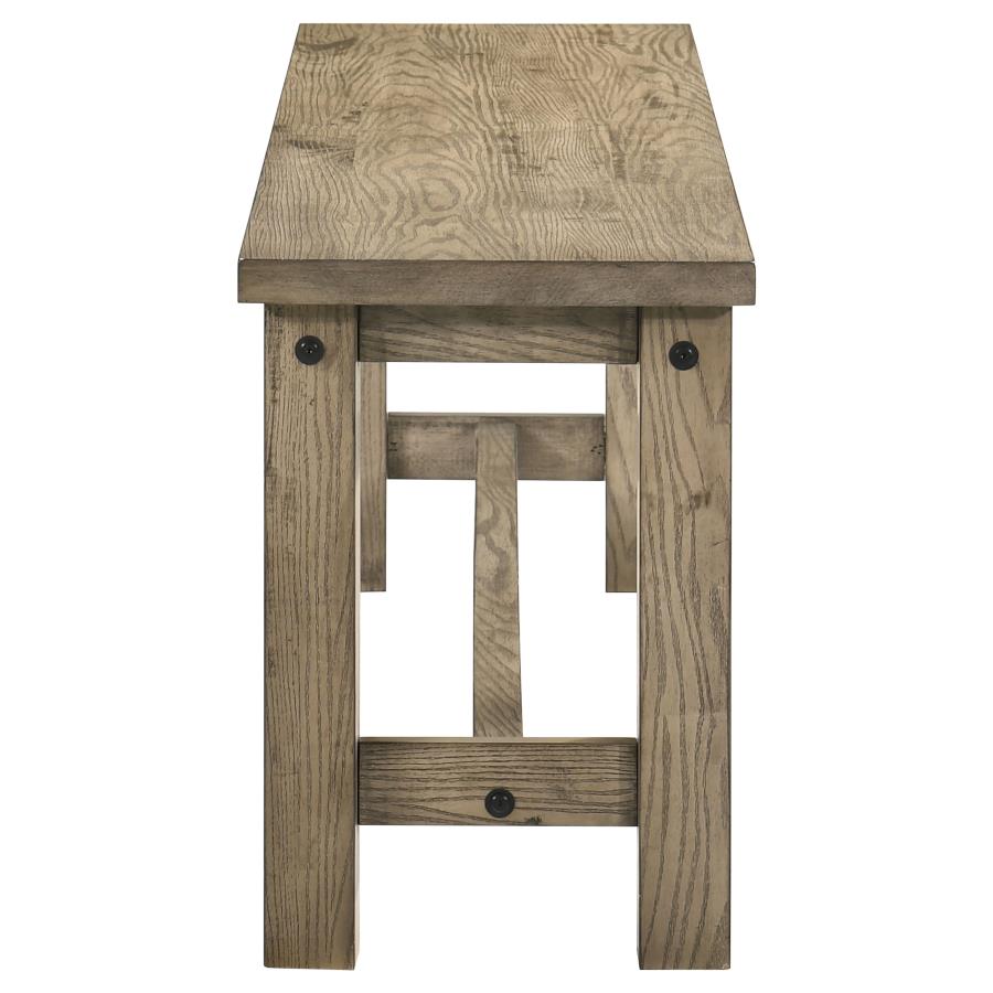Cardova 51-inch Solid Wood Dining Bench Vineyard Oak - 192923