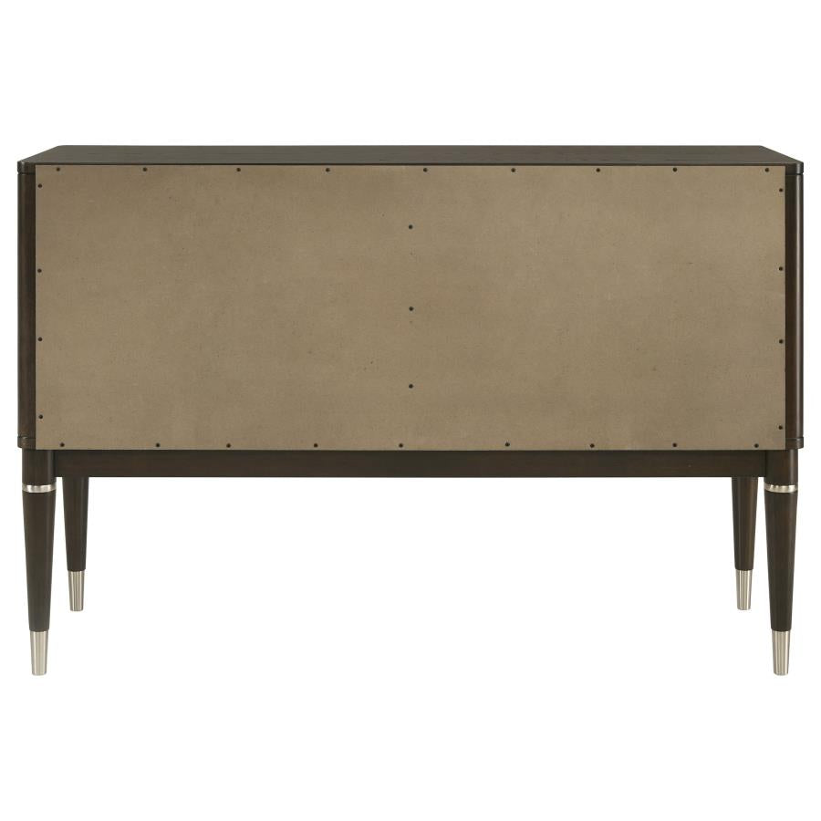 Reseda 4-door Dining Sideboard Server with Shelves Ash Brown - 193675