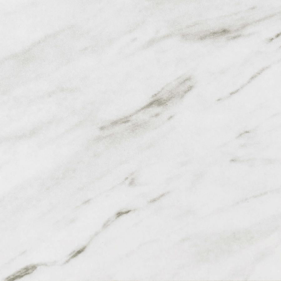 Mayer Rectangular 87-inch Faux Marble Dining Table White - 193781