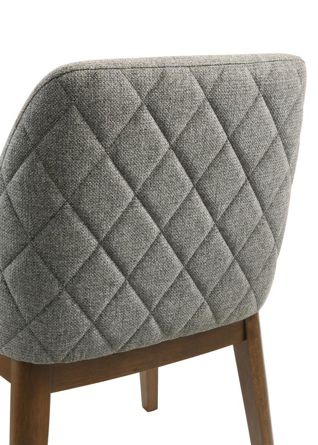 Franklin Upholstered Dining Side Chair Grey (Set of 2) - 193822