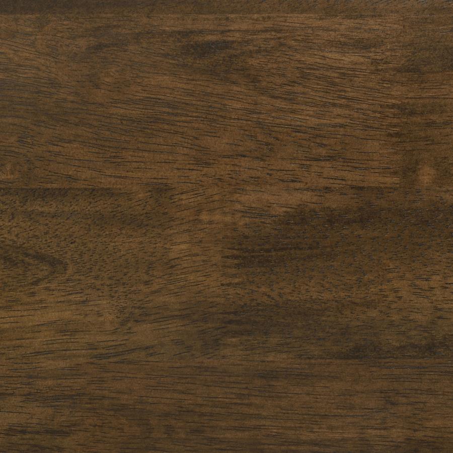 Strouse 5-piece Dining Set Black and Walnut - 193940WAL-S5C
