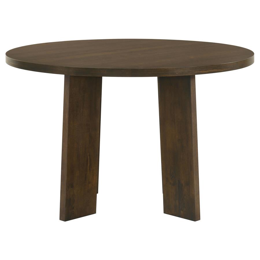 Strouse 5-piece Dining Set Grey and Walnut - 193940WAL-S5E