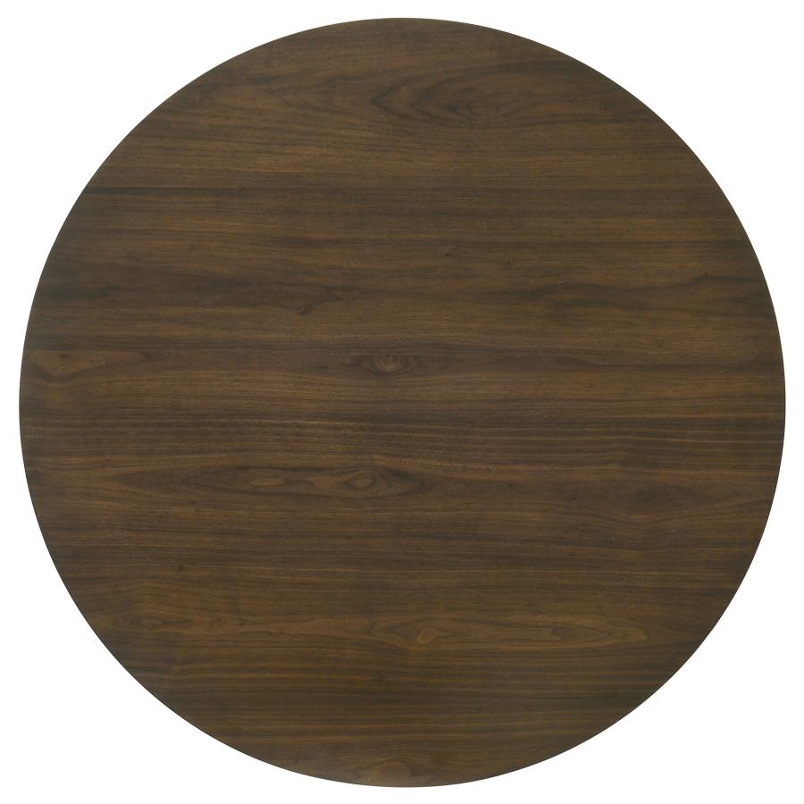 Strouse 5-piece Dining Set Grey and Walnut - 193940WAL-S5E