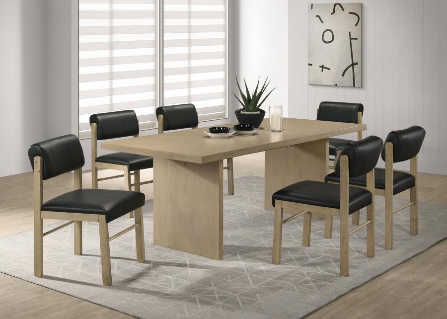 Decker 82-inch Rectangular Wood Dining Table Natural Oak - 193951NAT