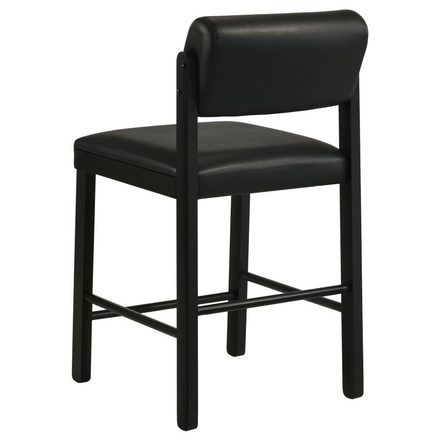Decker 7-piece 70-inch Rectangular Counter Height Dining Set Black - 193958BLK-S7C