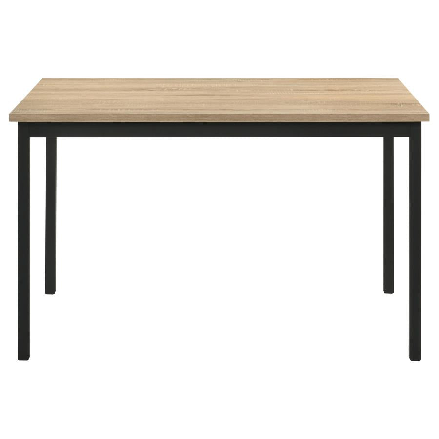Garza Rectangular 48-inch Dining Table Greige Oak - 193981