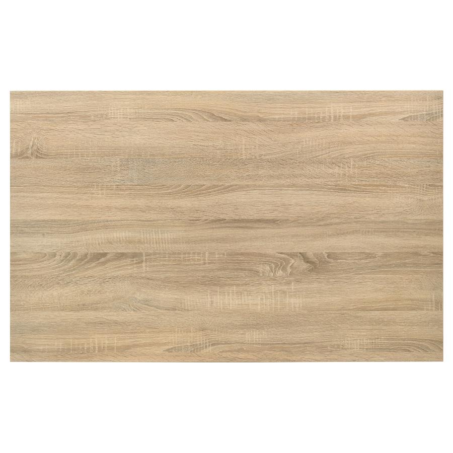 Garza Rectangular 48-inch Dining Table Greige Oak - 193981
