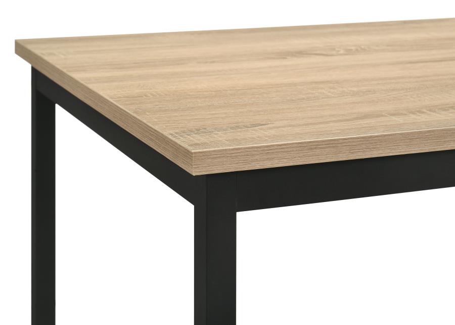 Garza Rectangular 48-inch Dining Table Greige Oak - 193981