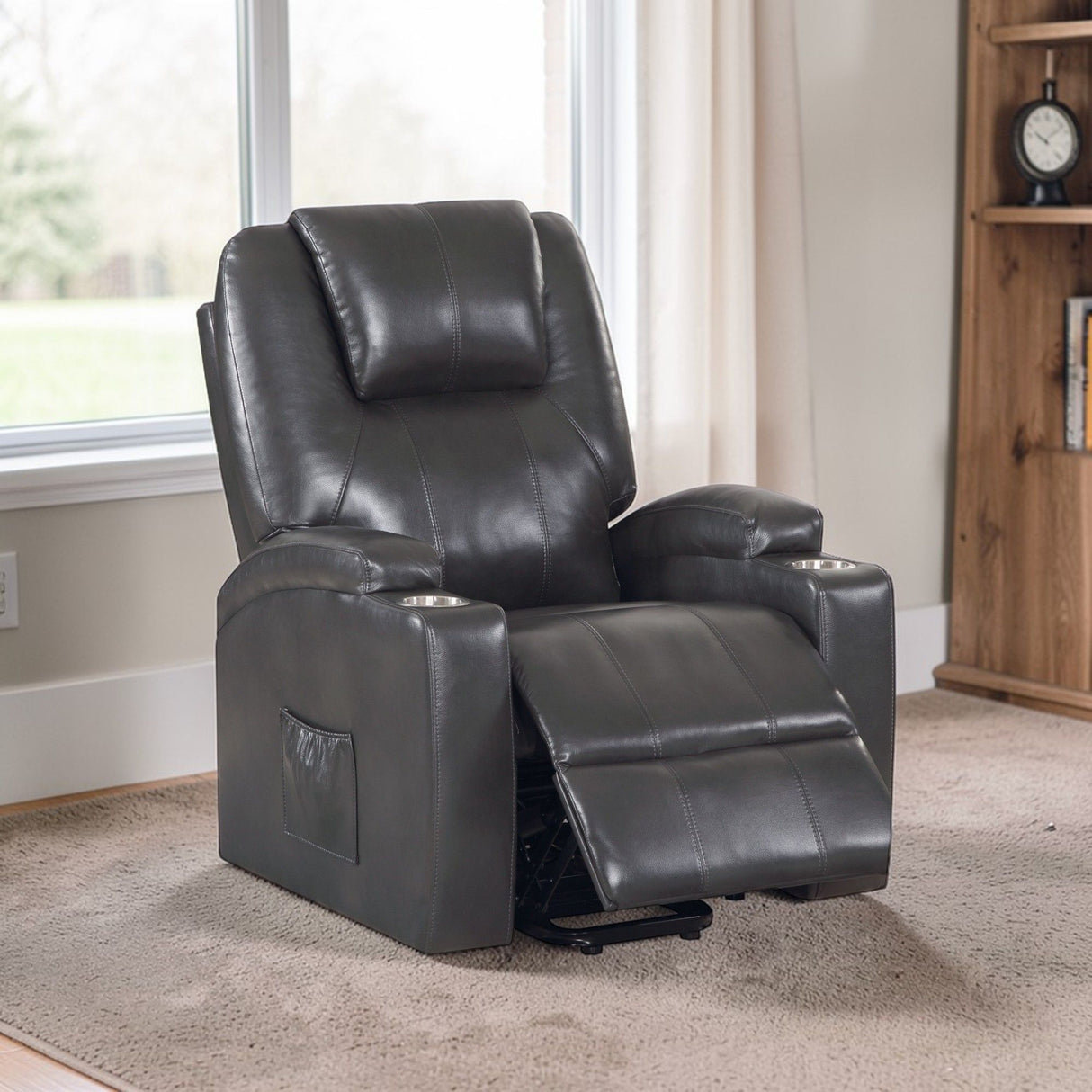 Recliner With Power Lift & Massage