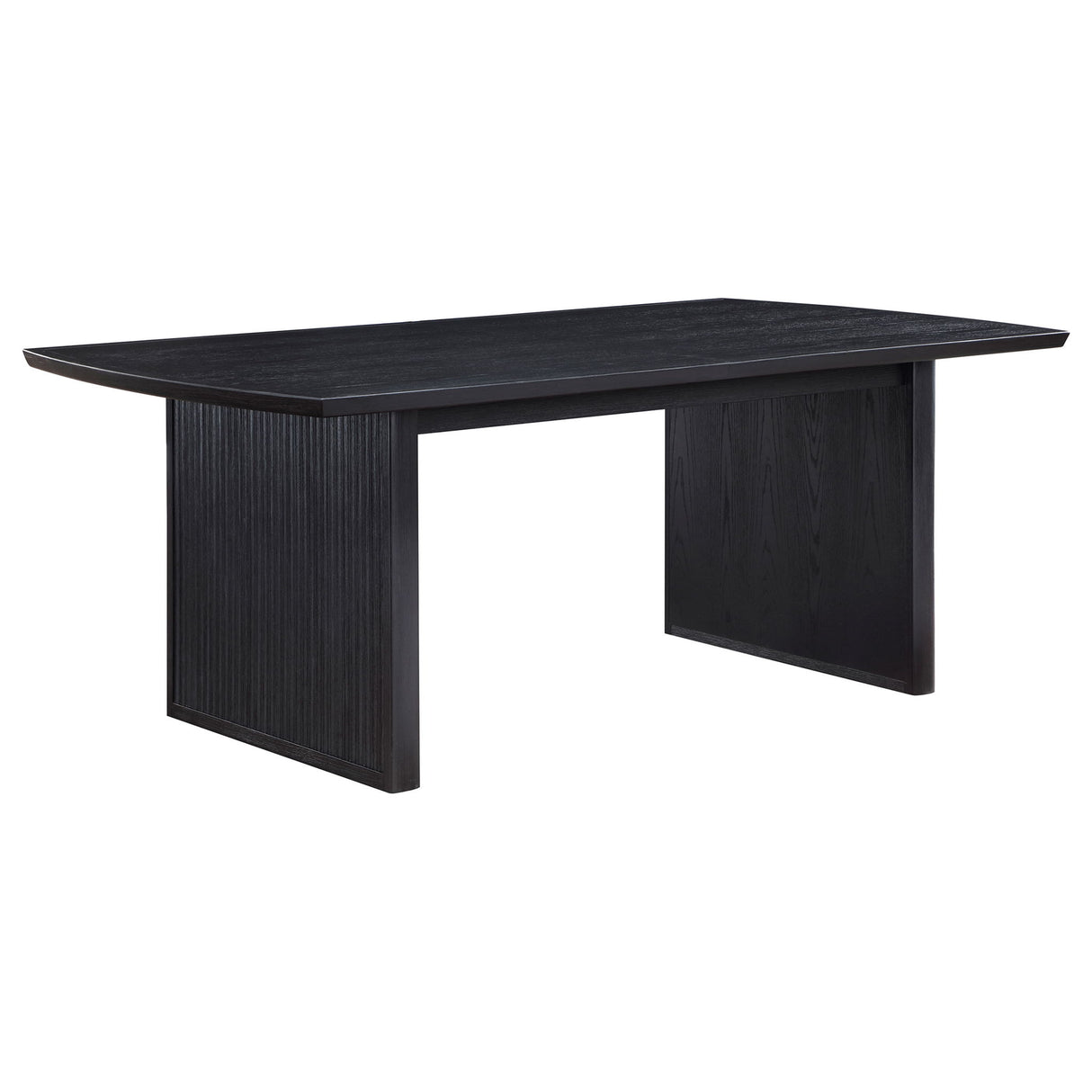 Mason - Removable Extension Leaf Dining Table - Black