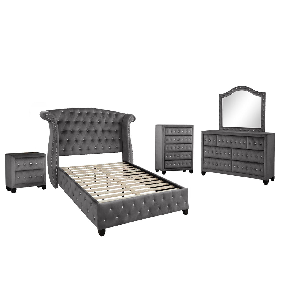 Sophia - 5 Piece Bedroom Set
