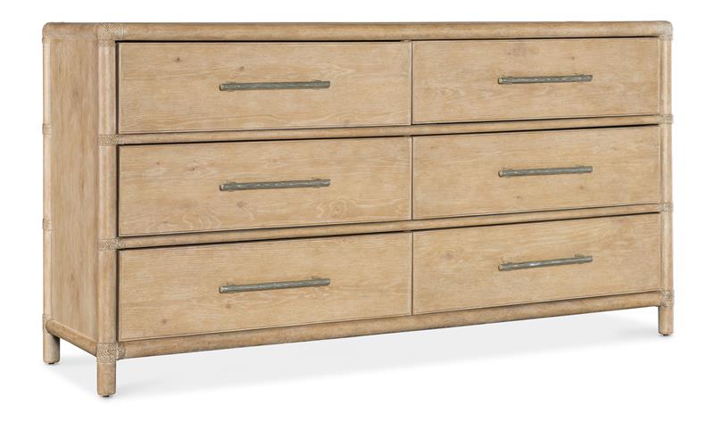Retreat Pole Rattan Dresser - 6950-90202-80