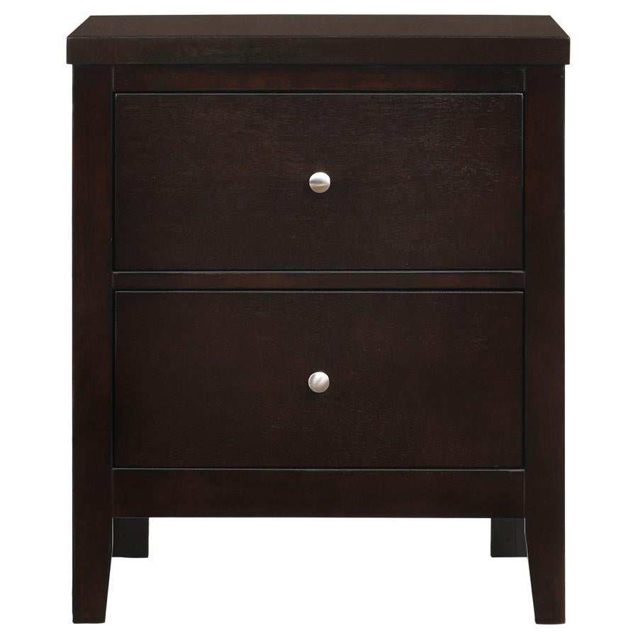 Carlton 5-piece Full Bedroom Set Cappuccino - 202091F-S5