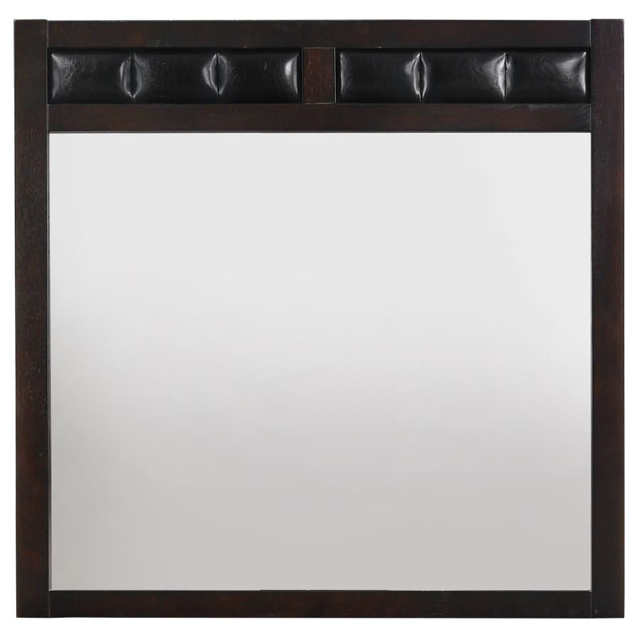 Carlton 5-piece Eastern King Bedroom Set Cappuccino - 202091KE-S5