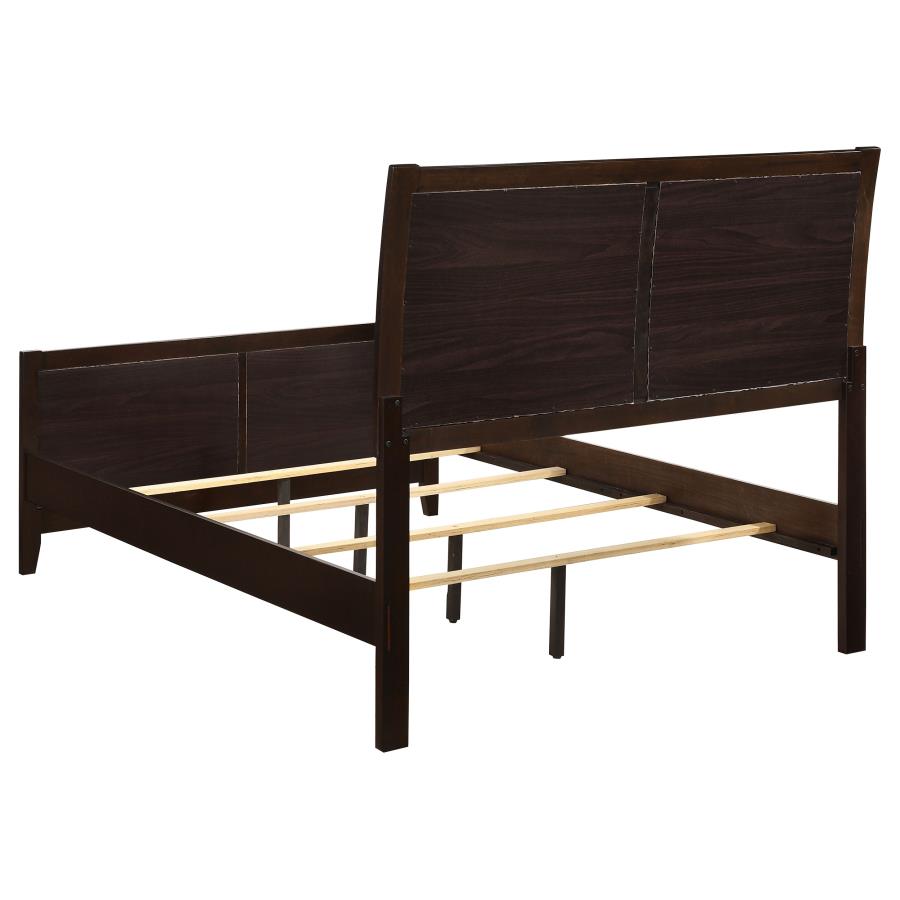 Carlton 4-piece California King Bedroom Set Cappuccino - 202091KW-S4