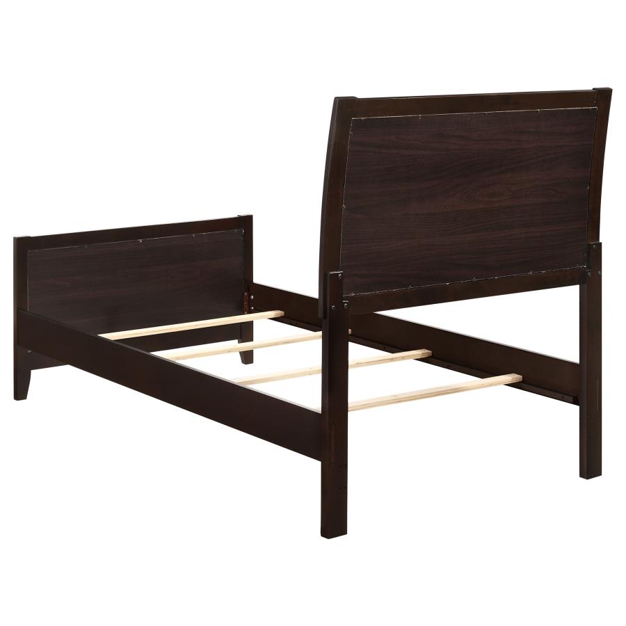 Carlton 4-piece Twin Bedroom Set Cappuccino - 202091T-S4