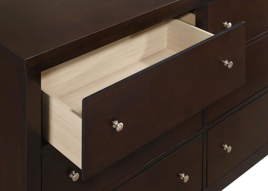 Carlton 6-drawer Dresser Cappuccino - 202093