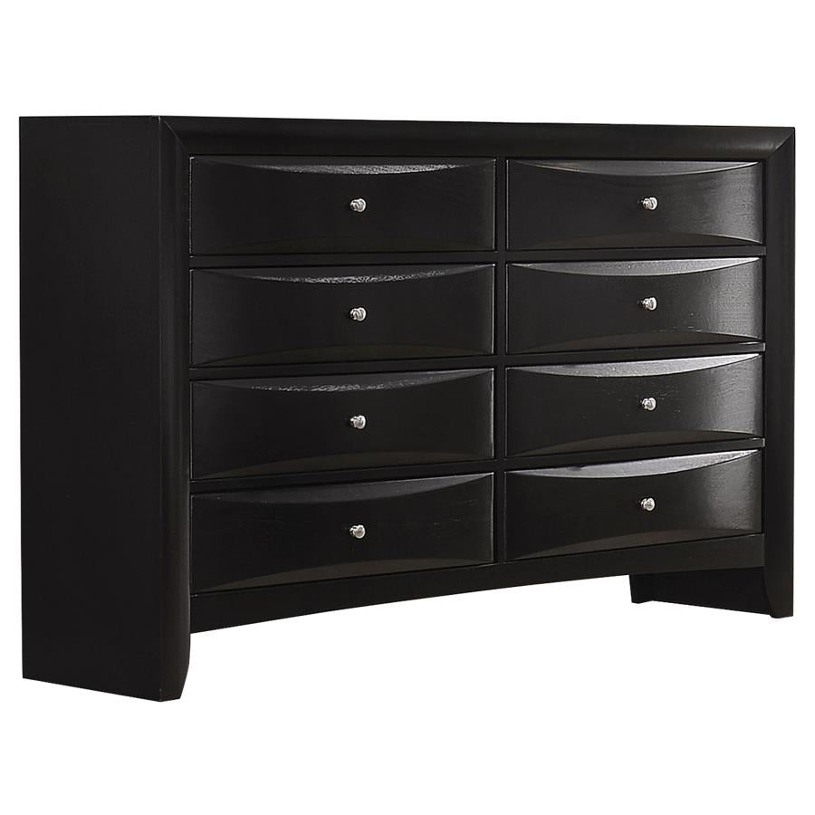 Briana 5-piece California King Bedroom Set Black - 202701KW-S5