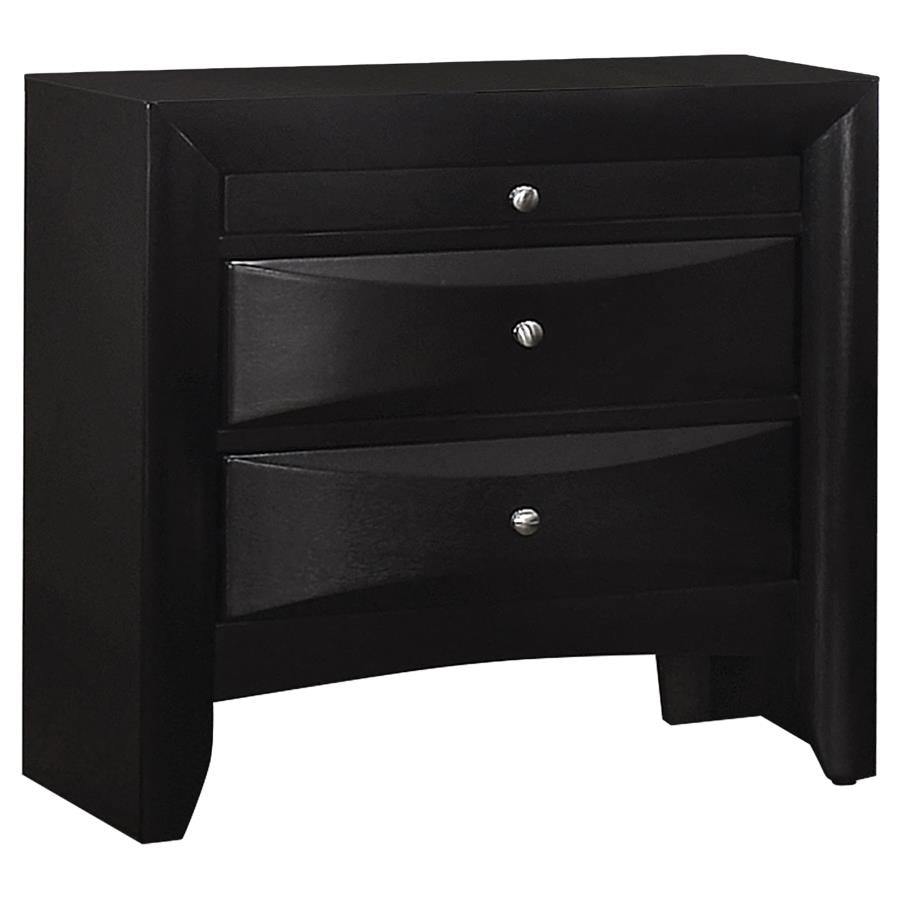 Briana 4-piece Queen Bedroom Set Black - 202701Q-S4