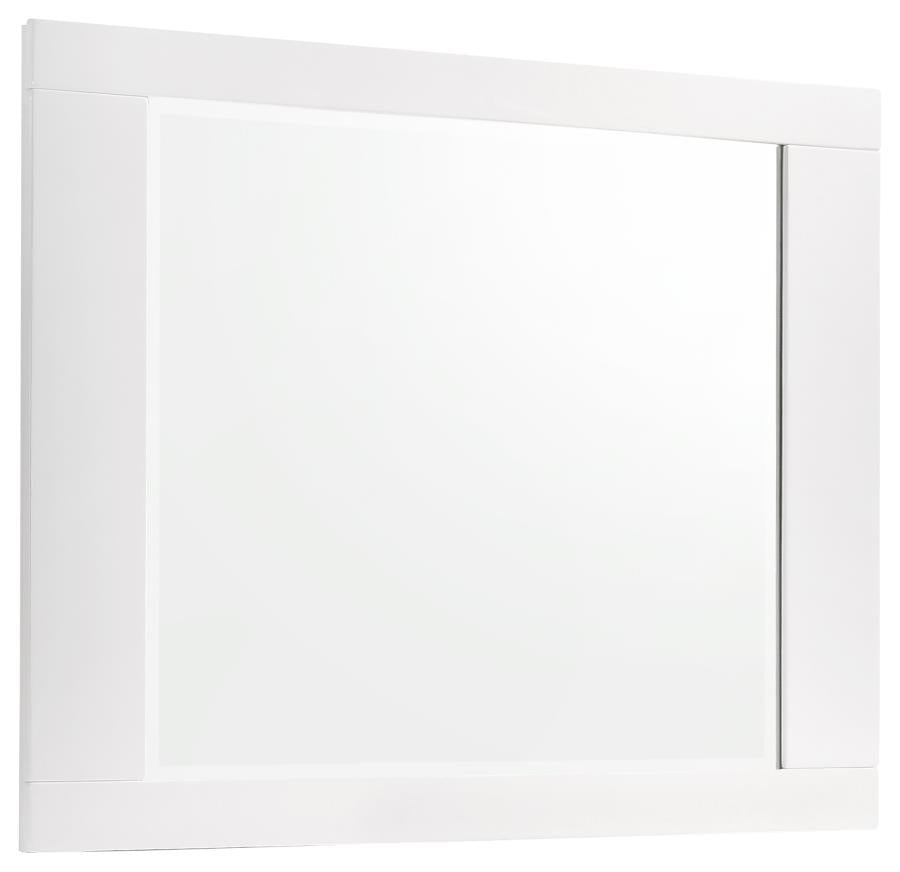 Felicity Dresser Mirror White High Gloss - 203504