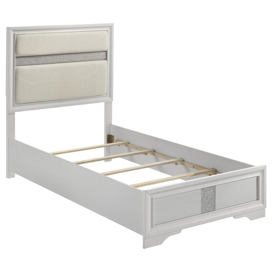 Miranda 4-piece Twin Bedroom Set White - 205110T-S4