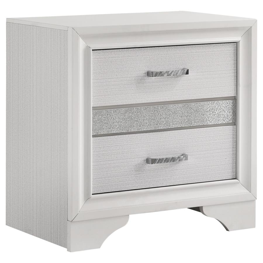 Miranda 4-piece Twin Bedroom Set White - 205110T-S4
