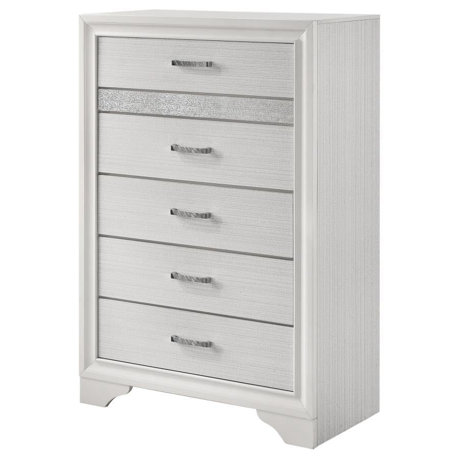 Miranda 6-drawer Bedroom Chest White - 205115