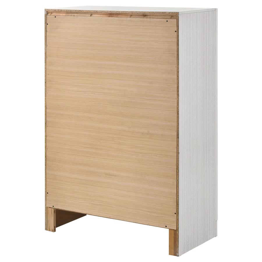Miranda 6-drawer Bedroom Chest White - 205115