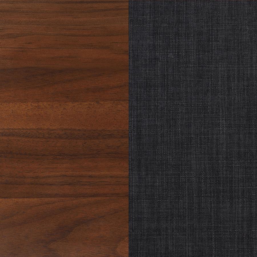 Robyn Wood Queen Platform Bed Dark Walnut - 205131Q