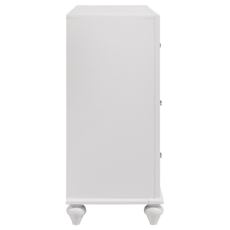 Barzini 7-drawer Dresser White - 205893