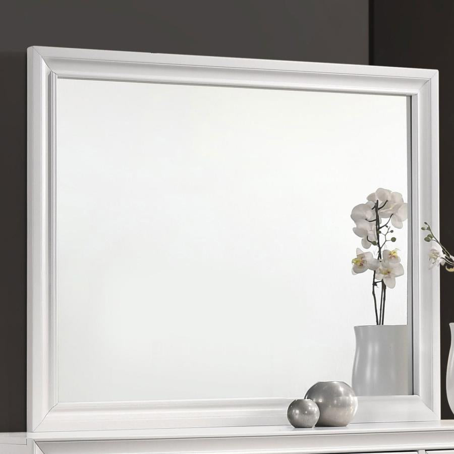Barzini Dresser Mirror White - 205894