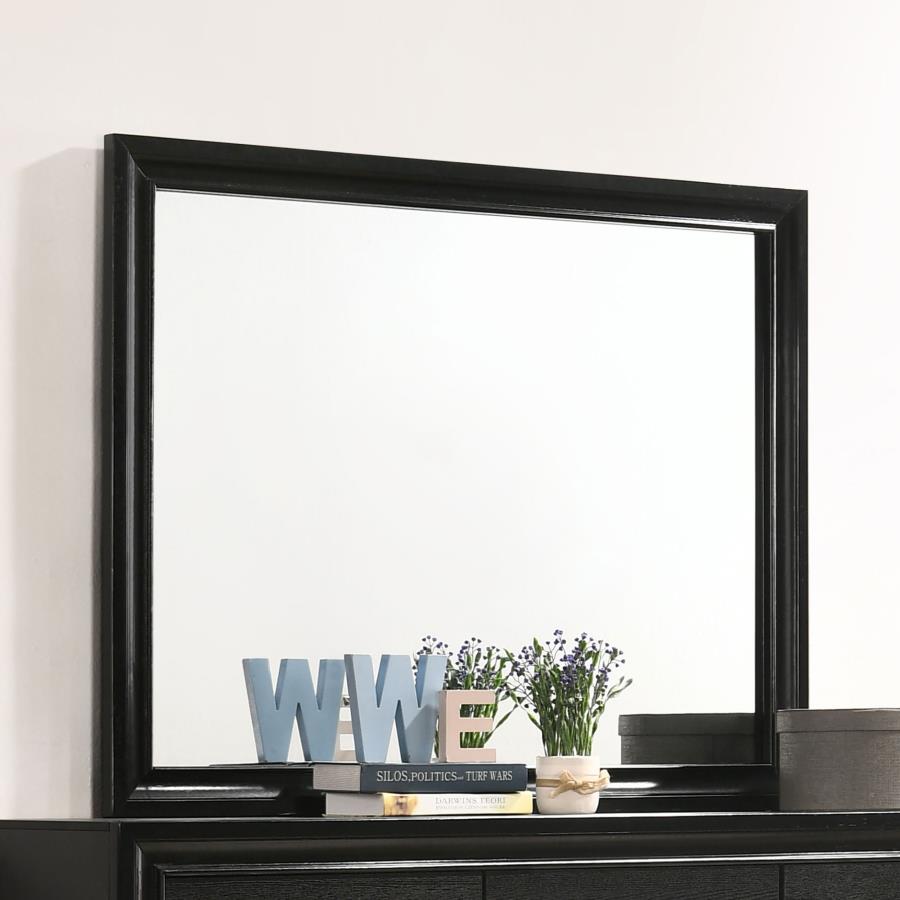 Miranda Dresser Mirror Black - 206364