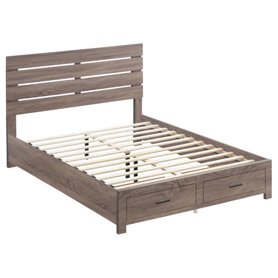 Brantford 4-piece Queen Bedroom Set Barrel Oak - 207040Q-S4