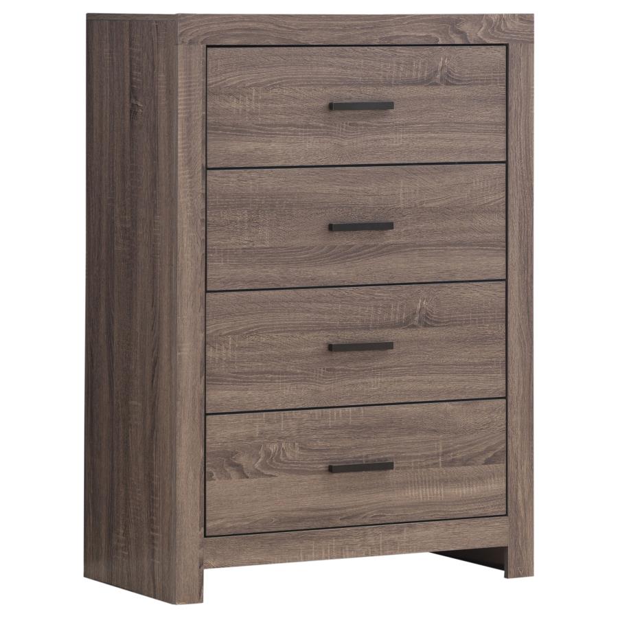 Brantford 5-piece Queen Bedroom Set Barrel Oak - 207040Q-S5