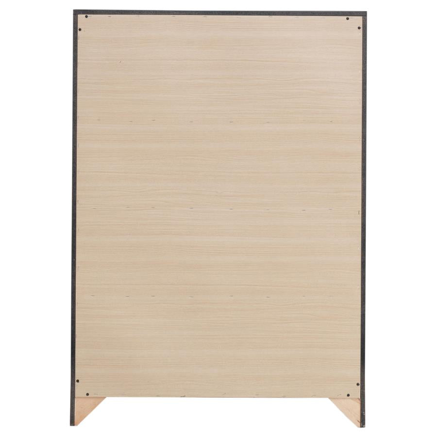 Brantford 4-drawer Bedroom Chest Barrel Oak - 207045