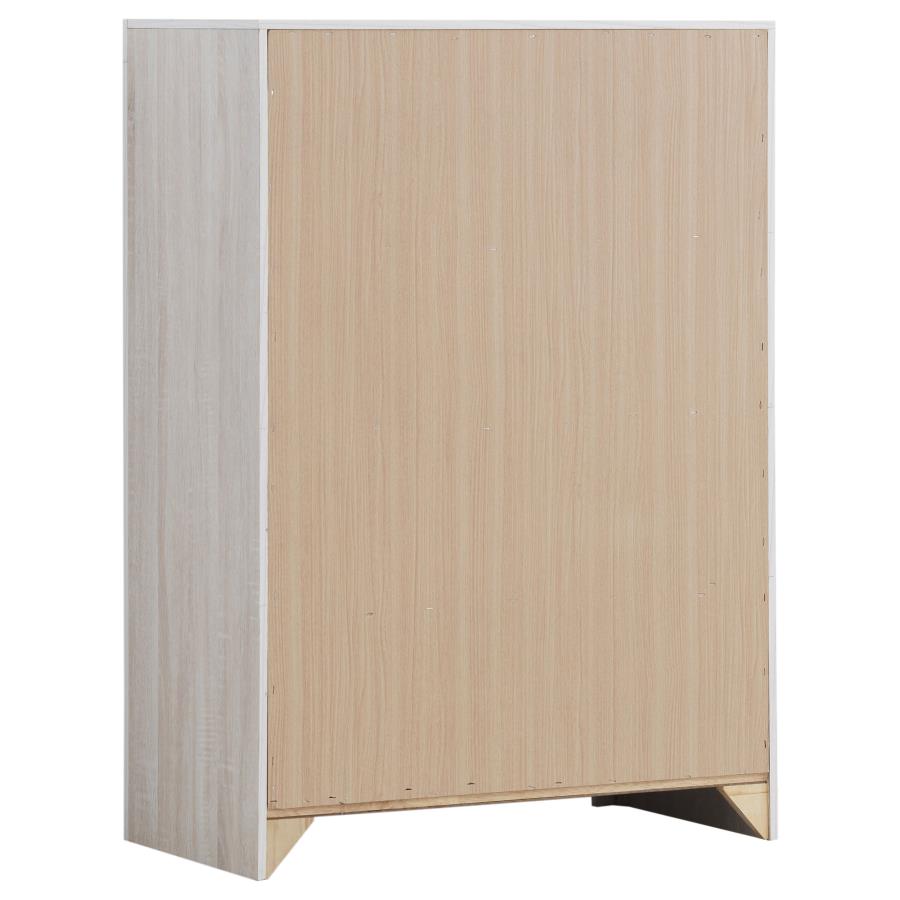 Brantford 5-piece Queen Bedroom Set Coastal White - 207051Q-S5