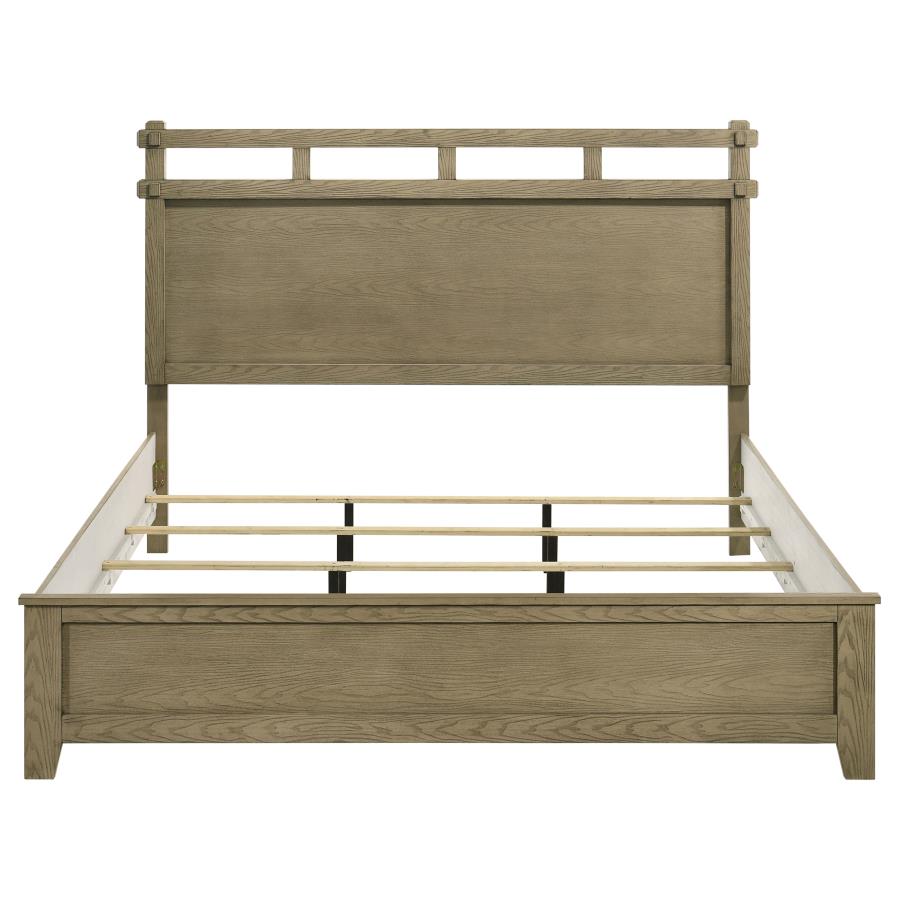 Hazlewood 61-inch Eastern King Panel Bed Vineyard Oak - 207531KE