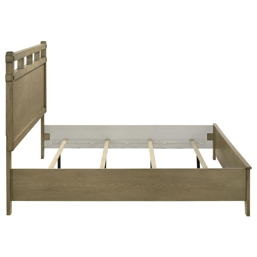 Hazlewood 61-inch Eastern King Panel Bed Vineyard Oak - 207531KE