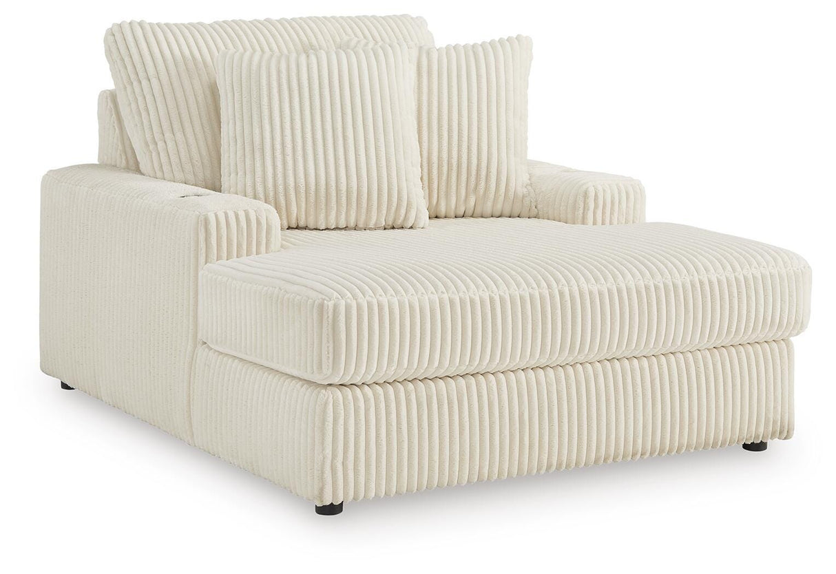 Lindyn 2-Piece Sectional, Chaise and Oversized Ottoman - 21104U2