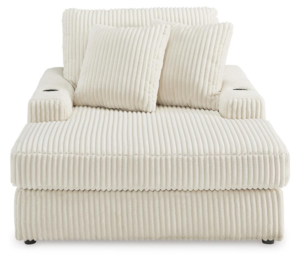 Lindyn 2-Piece Sectional, Chaise and Oversized Ottoman - 21104U2