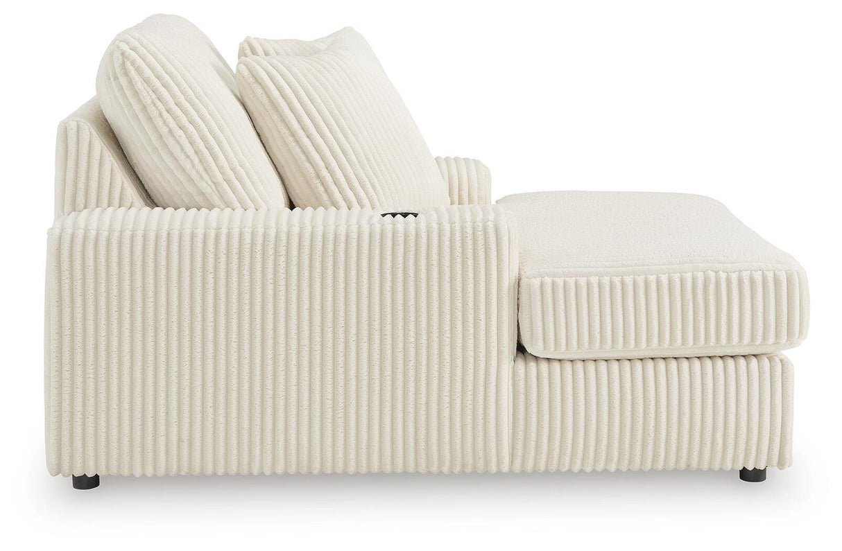 Lindyn 2-Piece Sectional, Chaise and Oversized Ottoman - 21104U2
