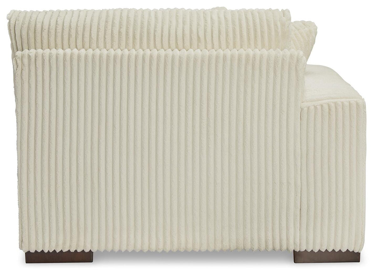 Lindyn 2-Piece Sectional, Chaise and Oversized Ottoman - 21104U2