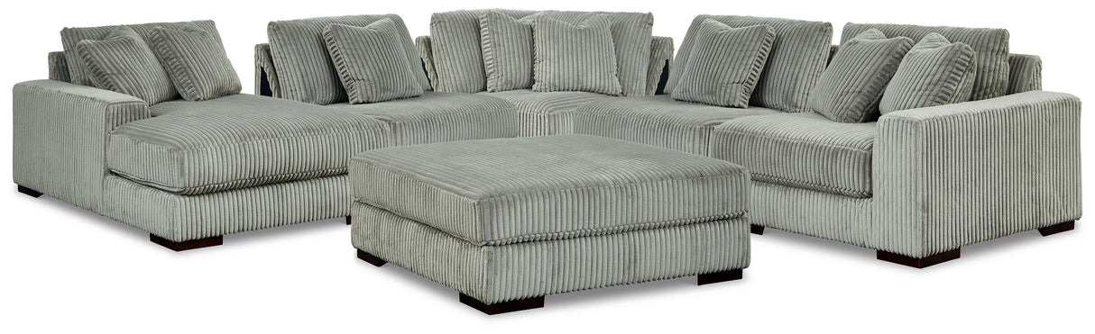 Lindyn 5-Piece Sectional and Ottoman - 21105U9