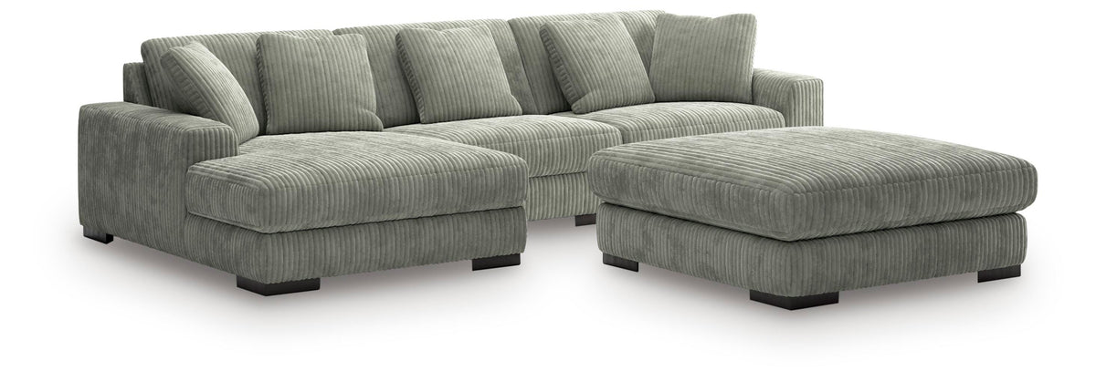 Lindyn 3-Piece Sectional with Ottoman - 21105U10