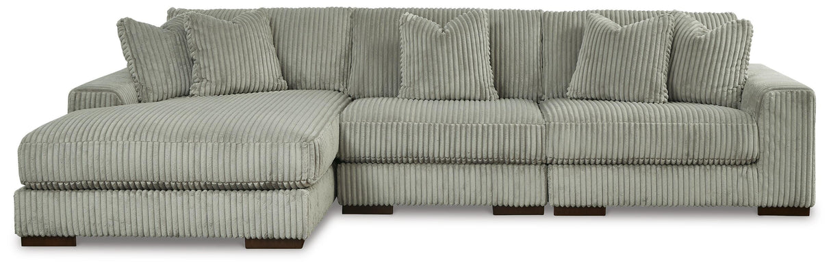 Lindyn 3-Piece Sectional and Oversized Swivel Accent Chair - 21105U6