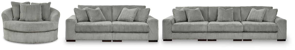 Lindyn Sofa, Loveseat and Oversized Chair - 21105U13