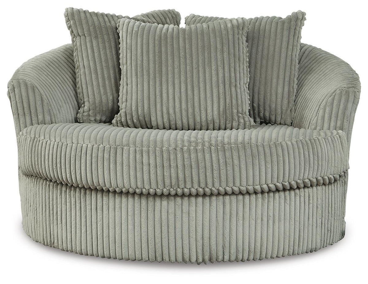 Lindyn 2-Piece Sectional Sofa and Oversized Swivel Accent Chair - 21105U3