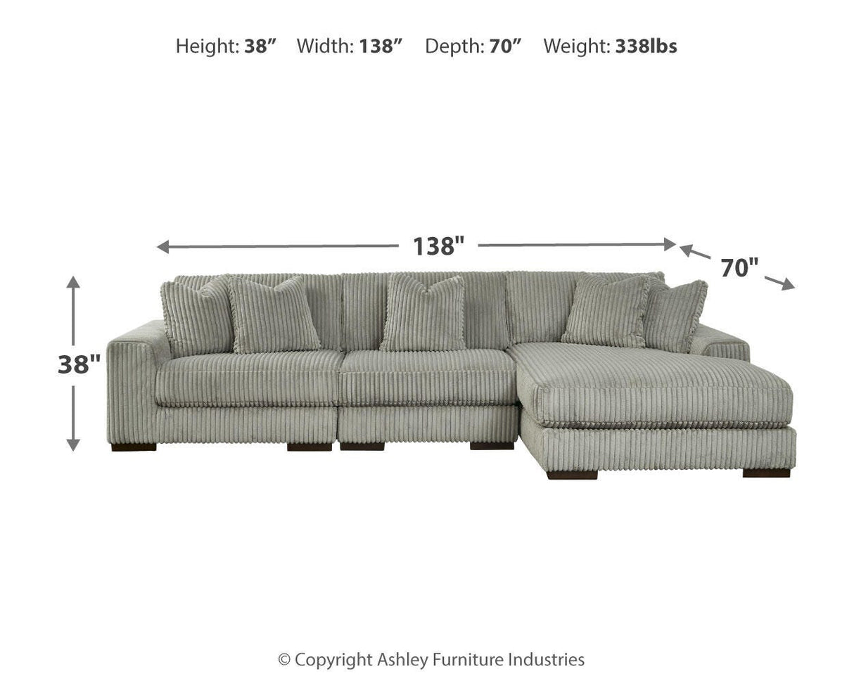 Lindyn 3-Piece Sectional and Chair - 21105U1